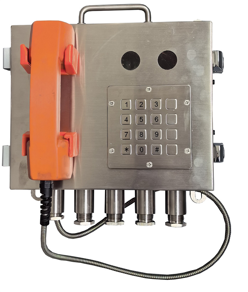 礦用本質(zhì)安全型(可視)擴音對講話(huà)站